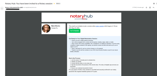 Email Invitacion